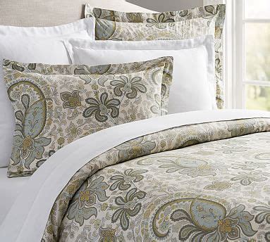 If you frequent pottery barn, consider applying for a store credit card. Blue Charlie Paisley Organic Cotton Patterned Duvet Cover ...