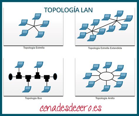 Topologías de Red LAN y WAN CCNA desde Cero