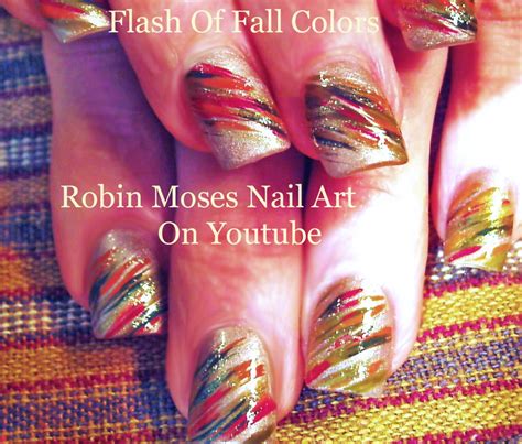 Nail Art By Robin Moses Fall Nail Designs Fall Designs Fall Nail