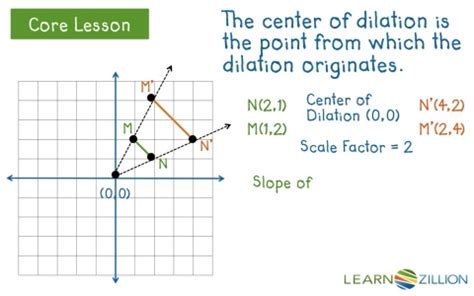 Next, determine the change in x and y of the modified image. Draw an image of a dilation with a negative scale factor ...