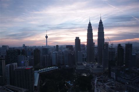 3840x2561 Architecture Buildings Kuala Lumpur Landmark Low Angle