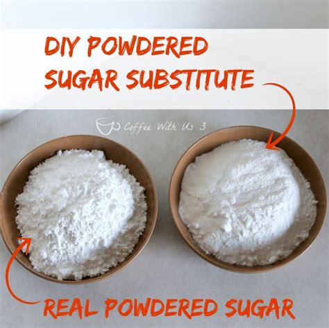 Diy Powdered Sugar Substitute Coffee With Us 3