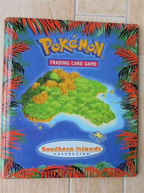 These cards were packaged together by wotc into a single set inside a folder containing artwork from the original artwork (which is used for each card). Pokémon: Southern Islands binder with sealed Southern Islands cards and near complete sets of ...