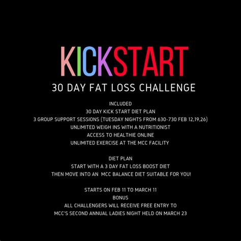 Mcc Kick Start 30 Day Challenge Metabolic Care Clinics