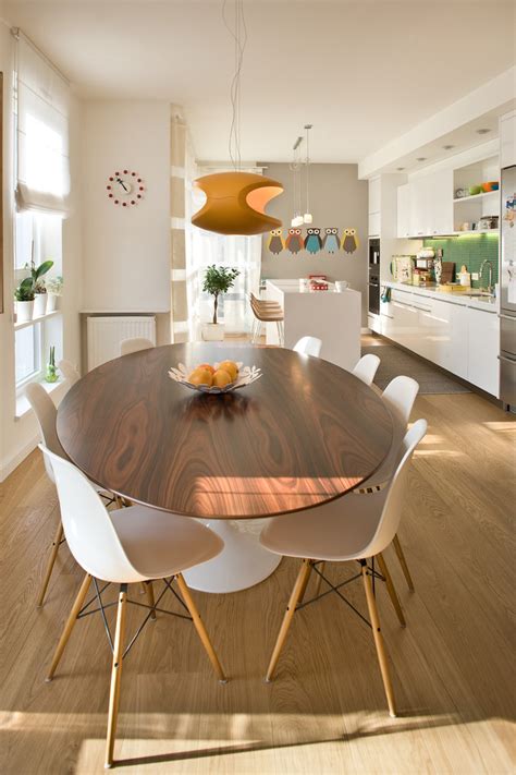 Generally, ikea kitchen table still applies basic shape of dining table with geometrical, circle, and elliptical shape for the table top. Modern Ikea Tulip Table - HomesFeed
