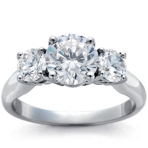 3 Stone Diamond Engagement Ring Settingcheap Diamond Engagement Rings