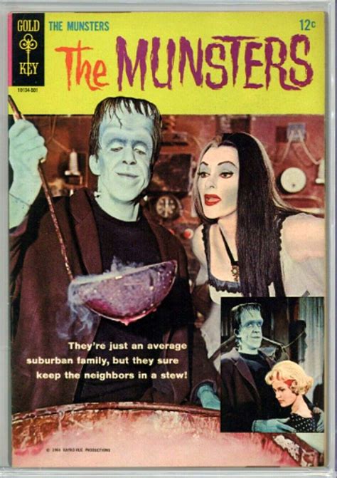 The Munsters 1jan 1965photo Cover The Munsters Comic Books
