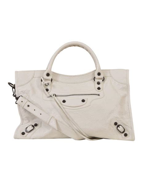 Shop over 3,200 top balenciaga bags for women from retailers such as cettire, farfetch and italist all in one place. Balenciaga Classic City Bag White | ModeSens
