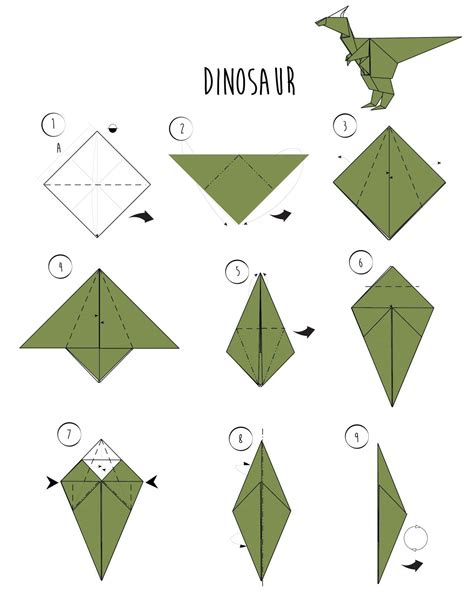 Wikihow — Rawr Origami Dinosaur And 2 More Ways To Make