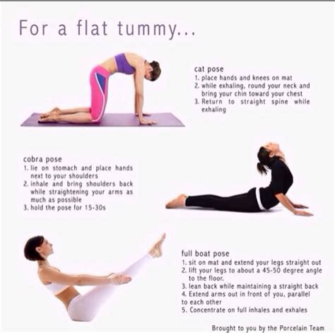 I have the post maternity figure as well. Yoga For A Flat Tummy In One Week by Malory King - Musely
