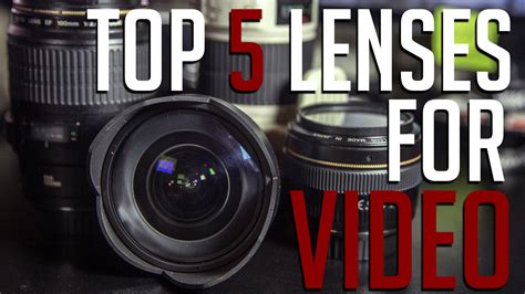 Cool Top 5 Best Lenses For Dslr Filmmaking Check More At