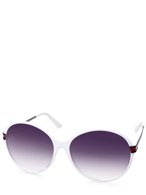 Jusqu'à 80% d'économies sur gucci et plein d'autres marques tendance ! Gucci Femme Lunettes de soleil blanc