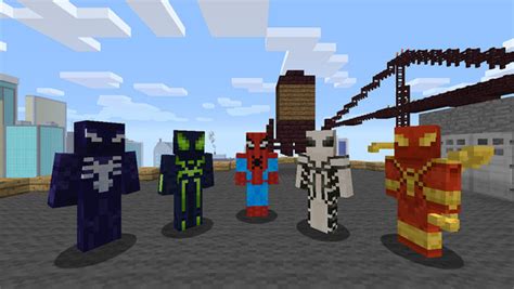 Xbox 360s Minecraft Gets Amazing Spider Man 2 Skin Pack