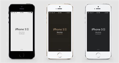Iphone 5 Template Actual Size Psd