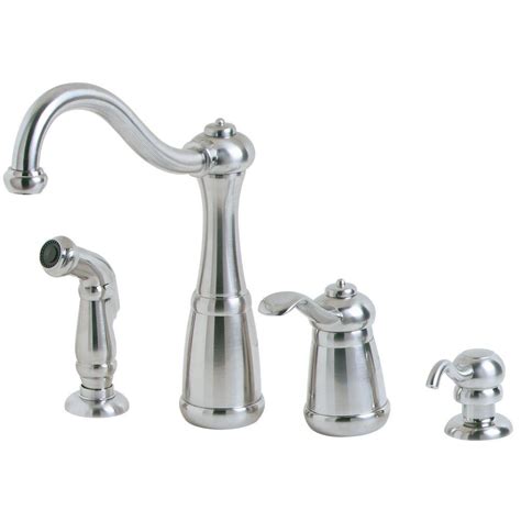 The faucet may still be under warranty and the parts would be free. Pfister Marielle Single-Handle Side Sprayer Kitchen Faucet ...
