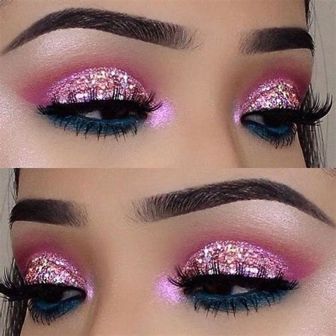 60 Most Trendy Pink Glitter Eye Makeup Design You May Love Page 22