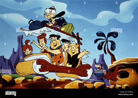 Wilma Fred Feuerstein Betty Barney Rubble Dino Die Flintstones