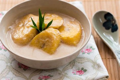 Resepi Pengat Pisang Recipe Malaysian Food Malaysian Dessert Pudding Desserts