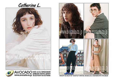 Catherine L Models ｜ Avocado 外国人モデル事務所／model Agency Tokyo