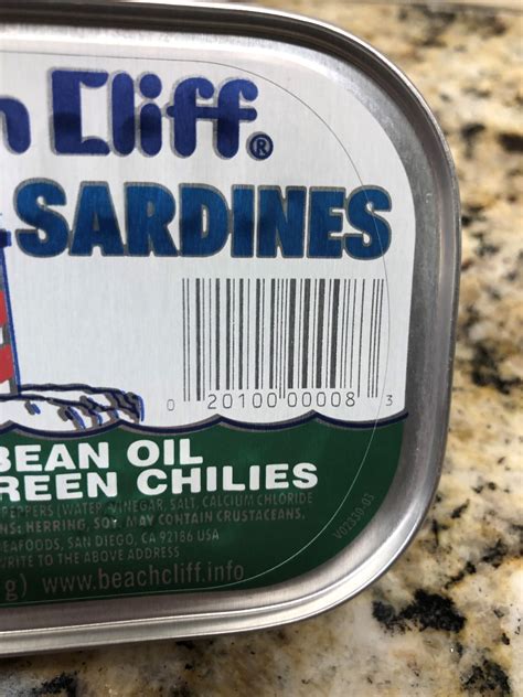 18 Cans Beach Cliff Sardines In Soybean Oil Hot Green Chilies Herring