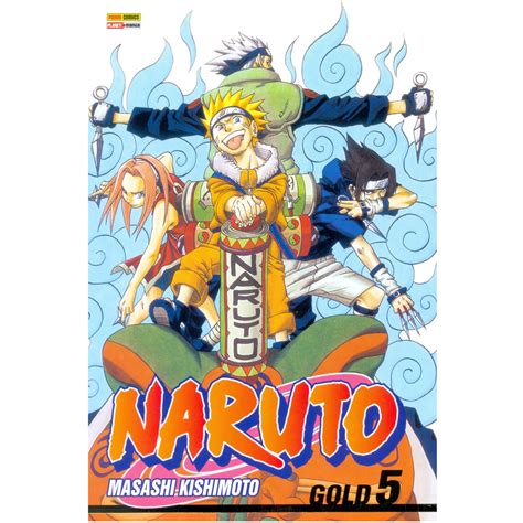 Naruto Gold Masashi Kishimoto Vol5 Mangá Panini