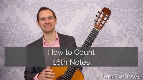 How To Count 16th Notes Youtube