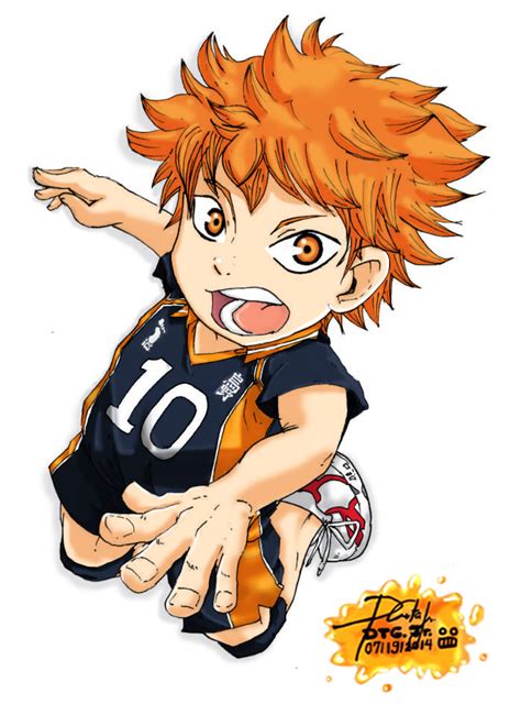 Shoyo Hinata Chibi By Zerdajuan On Deviantart