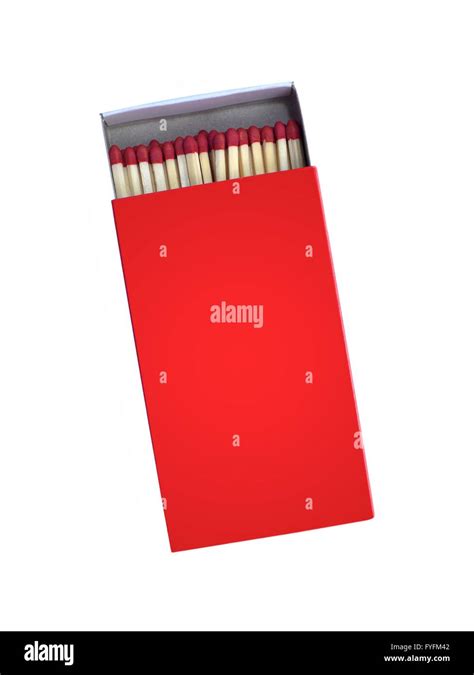 Wooden Matches Isolated Against A White Background Stock Photo Alamy