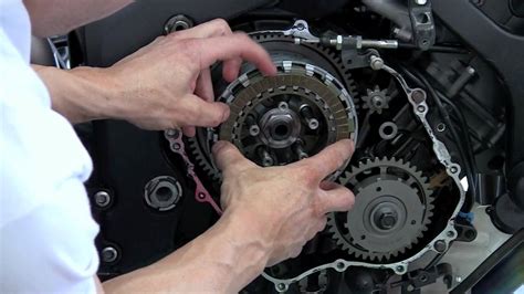 A clutch connects the engine's power to the transmission (or gearbox); CBR 600RR Slipper Clutch Install Part 2 of 2 - YouTube