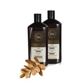 With the moroccanoil hair oil, work through the ends of your hair. DSD DEAD SEA DEAL > Unisex > Hair Package Moroccan Oil