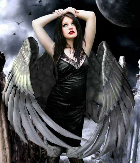 Pin By Terry W Mccleary Jr On Winged Beauty Fallen Angel Gothic