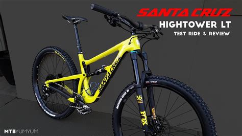 2018 Santa Cruz Hightower Lt Test Ride And Review Youtube