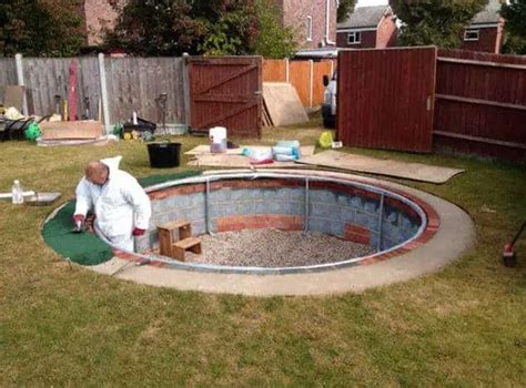 Build Your Own Above Ground Concrete Pool Blokit Swimming Pool Kits Diy Swimming Pool Self