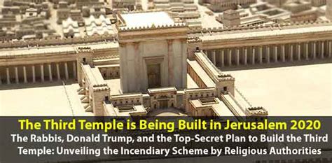 The Third Temple Is Being Built In Jerusalem 2020 End Time Message