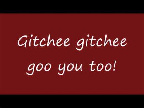 We made this blanket just for you with lots of love and goochie goos. Phineas & Ferb: 'Gitchee Gitchee Goo' Lyrics Onscreen ...
