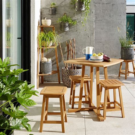 Découvrez notre produit svalsta tables gigognes, lot de 2, plaqué bouleau. Set de jardin Garden 5 pièces en Acacia - Salon de Jardin ...
