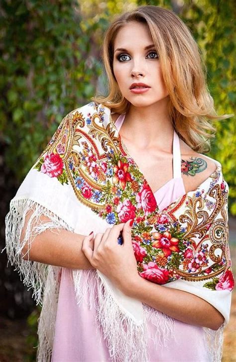 russian authentic original pavlovo posad shawl scarf 100 etsy today s fashion trends