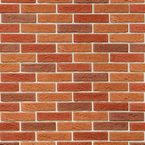 Red Orange Bricks Print A Wallpaper