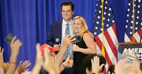 After just a few weeks in congress, marjorie taylor greene is doing a really good job getting attention from the backbenches. Marjorie Taylor Greene & Matt Gaetz To Host GOP Rallies