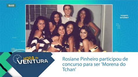 Rosiane Pinheiro Participou De Concurso Para Ser Morena Do Tchan YouTube