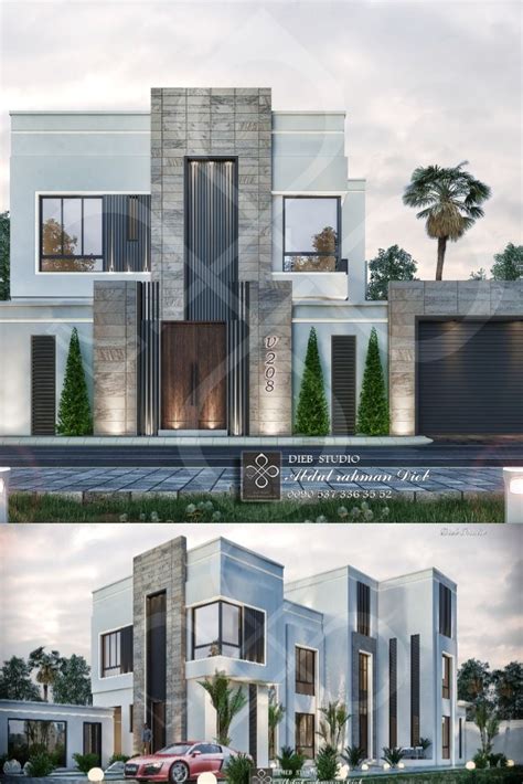 Pin On Dieb Studio Exterior Designs تصميم خارجي واجهات معماريّة