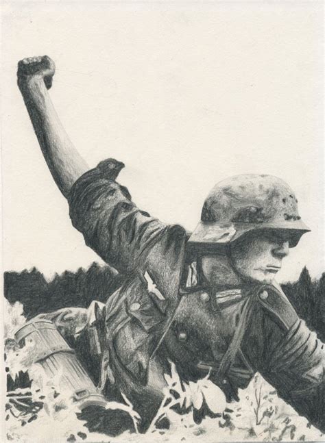 German Soldier Drawing At Getdrawings Free Download