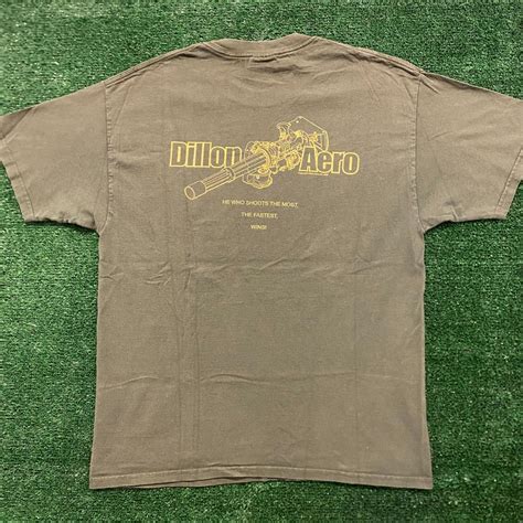 Dillon Aero Minigun Vintage Grunge T Shirt Size Depop