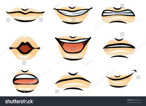 Clipart Male Lips