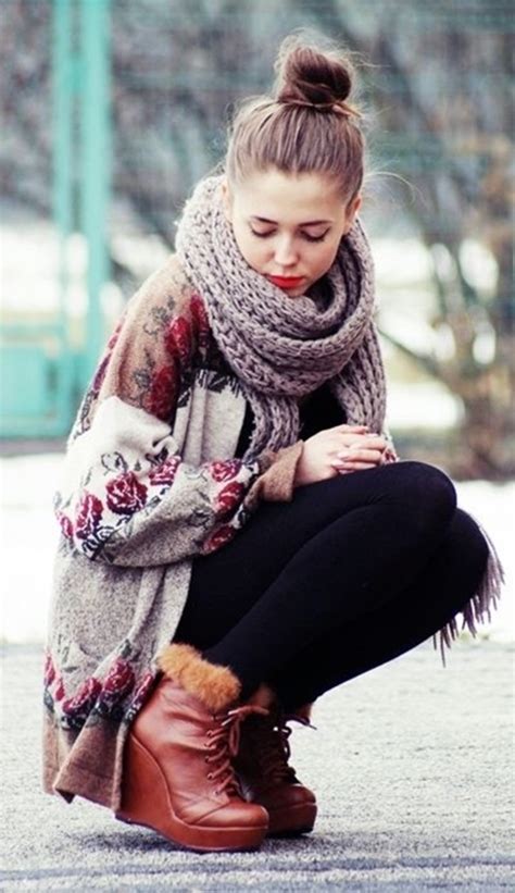 12 Womens Chic And Warm Winter Outfits For 2016