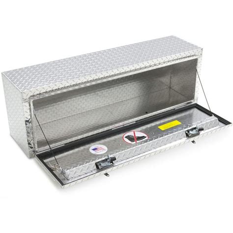 Lund 8148 48 Inch Aluminum Top Mount Truck Tool Box Diamond Plated
