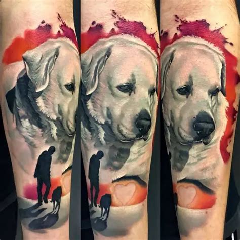Top 40 Best Labrador Tattoo Ideas And Designs The Paws