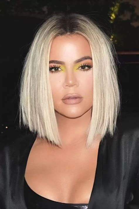 Khloe Kardashian Hair Color Khloe Kardashian Platinum Blonde In 2020