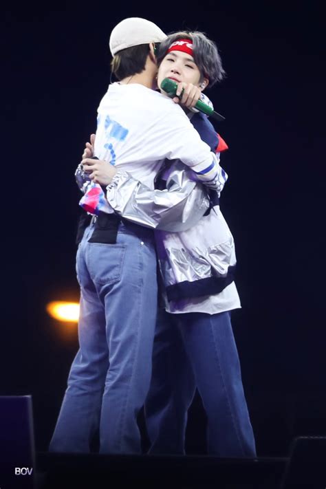 BTS Suga's Reaction To V's Hugs Is Making Everybody Feel Soft