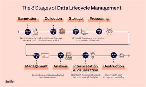 8 Stages Of Data Lifecycle Management Scilife
